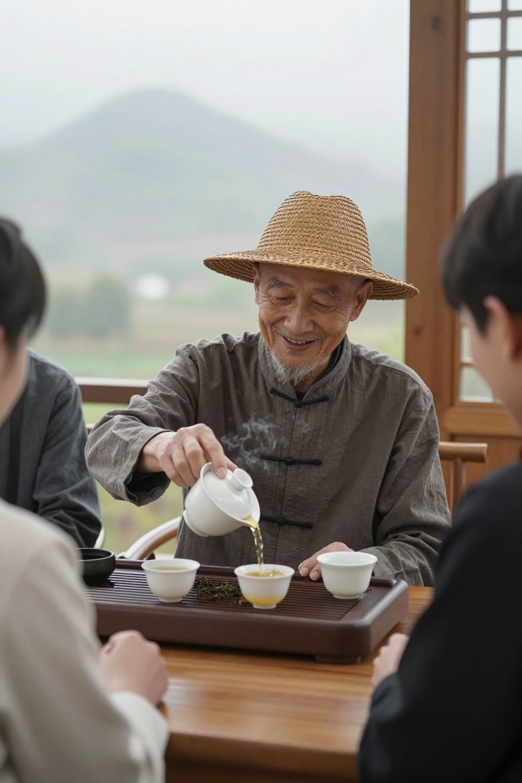 魏会长给阿康阿玲冲黄枝香