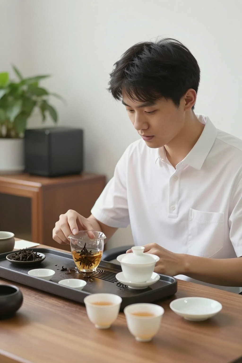 深圳95后办公室泡凤凰单丛