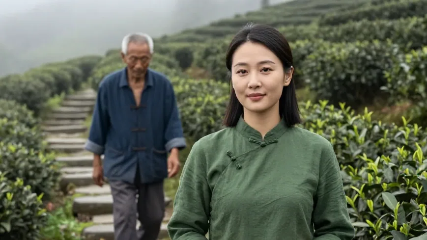 天没亮，跟着福伯上凤凰山