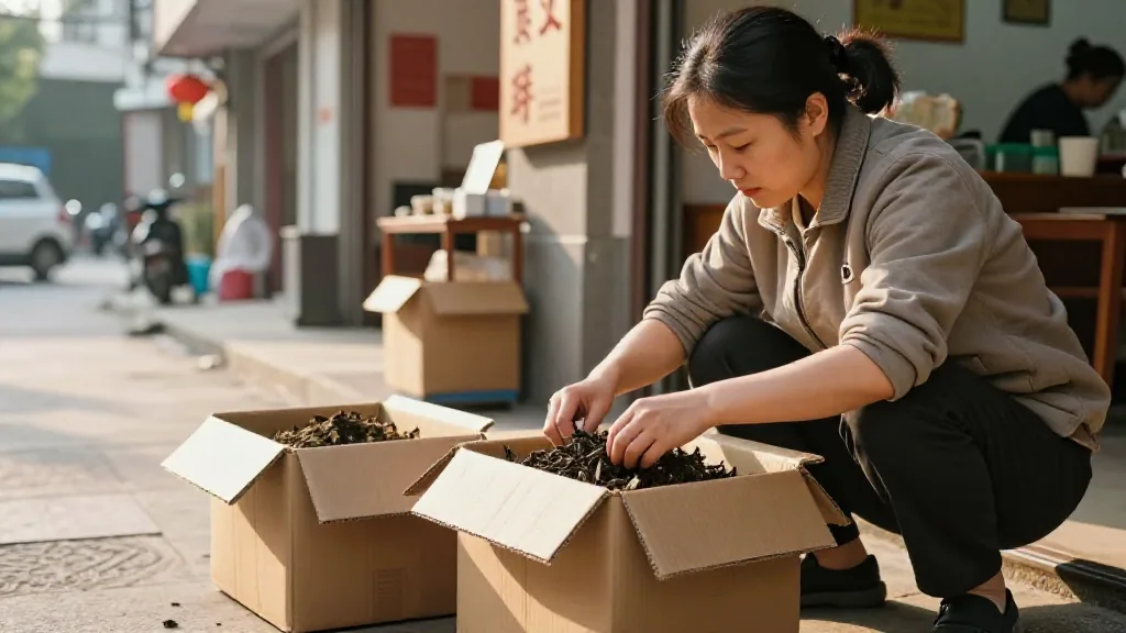 清晨拆箱：40 斤秋茶从凤凰山下来