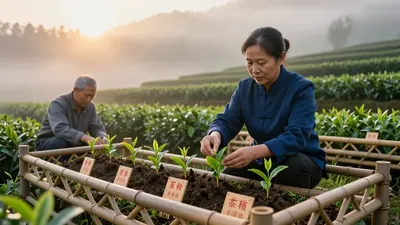 中秋前夕凤凰山上太空茶苗的故事